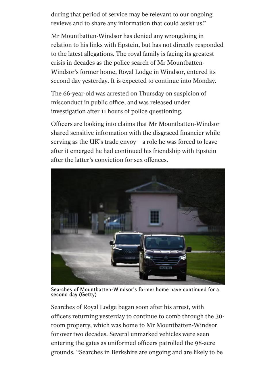 The Independent Daily Edition Newspaper Preview Pages