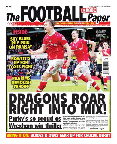 The Football League Paper issue 22nd February 2026