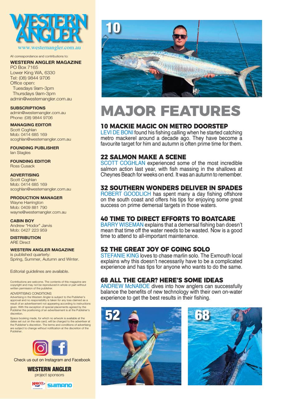 Western Angler Preview Pages