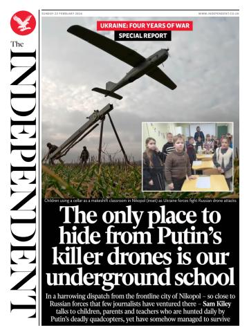 Sunday, 22 February 2026 issue Sunday, 22 February 2026