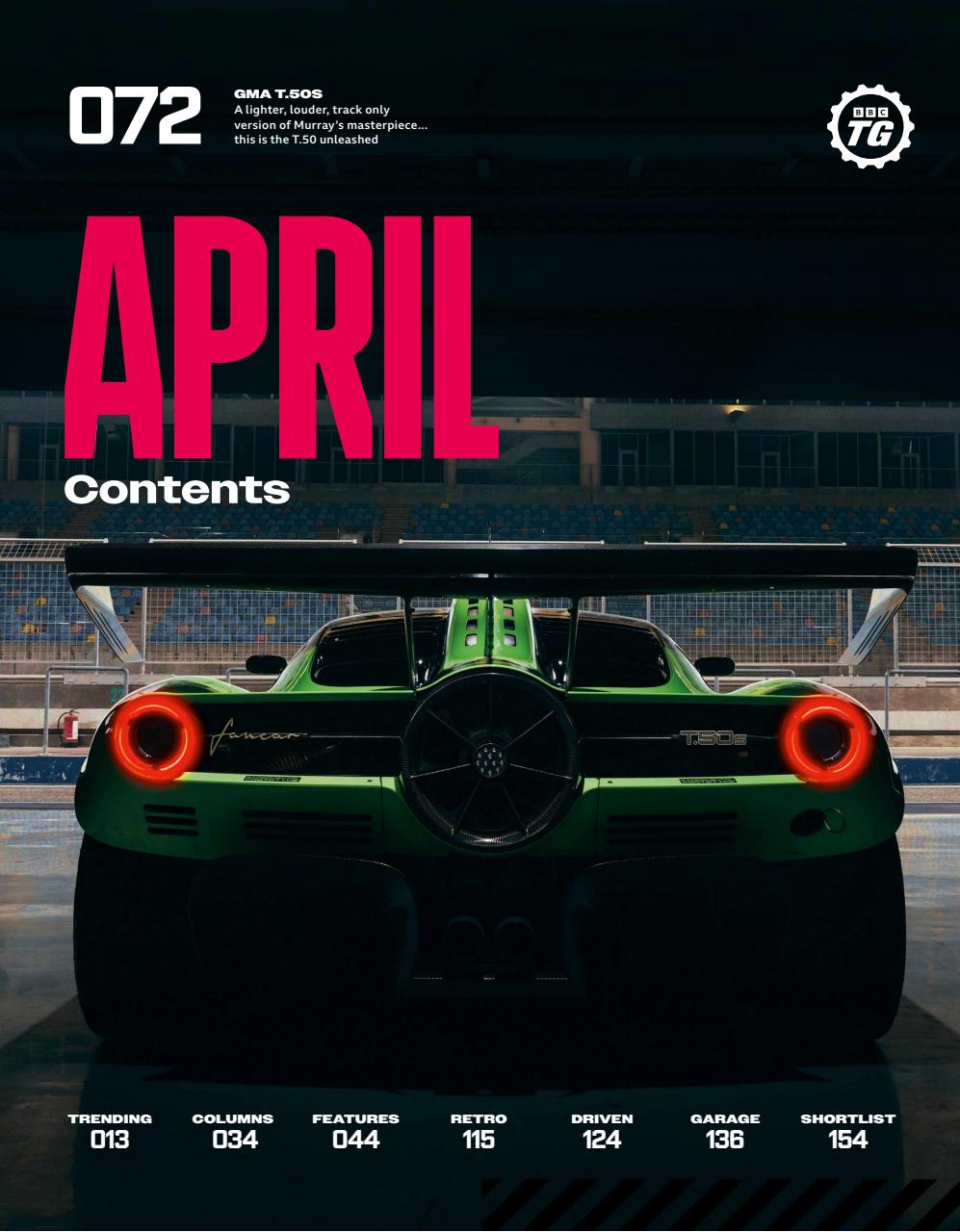 BBC Top Gear Magazine Preview Pages