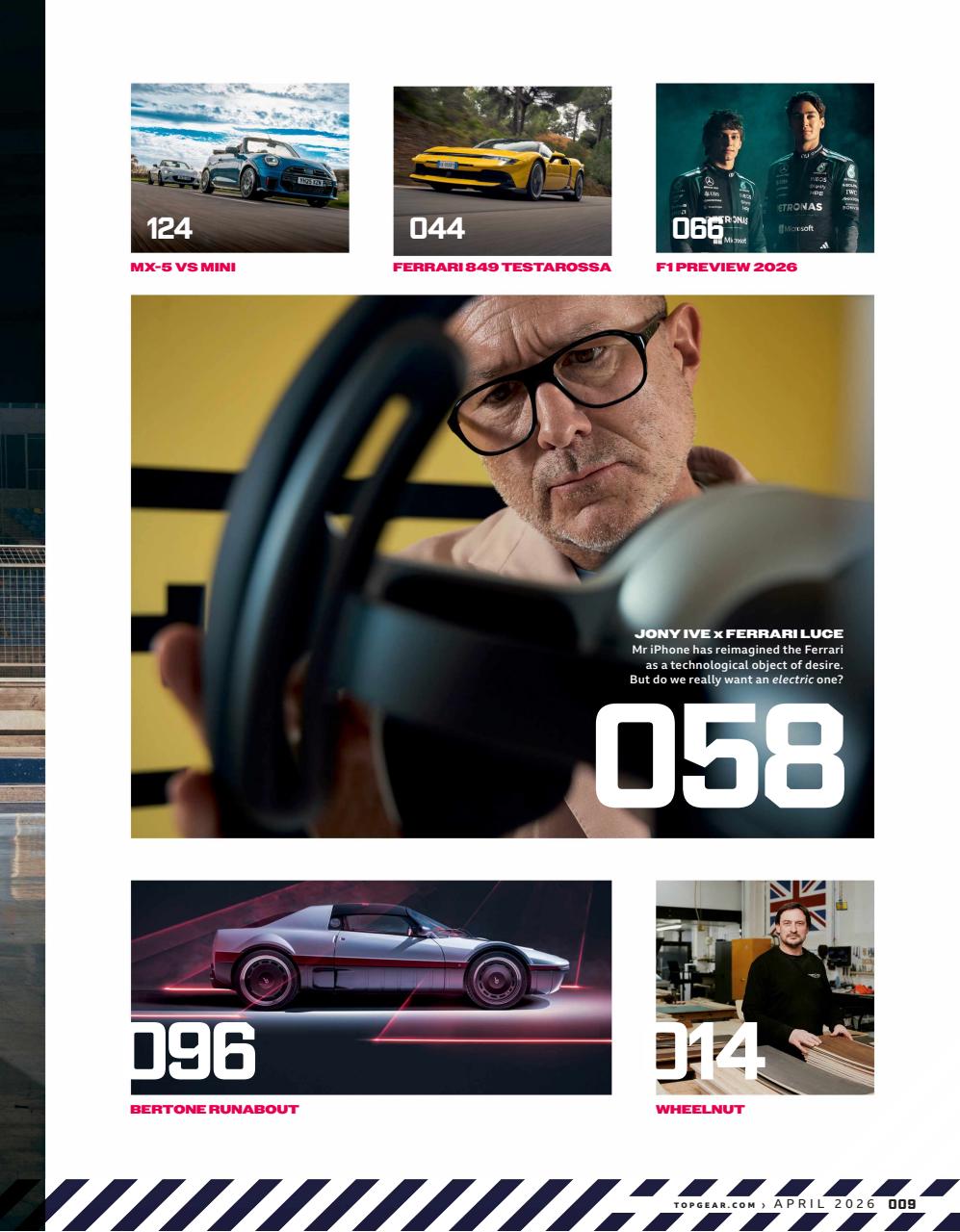BBC Top Gear Magazine Preview Pages