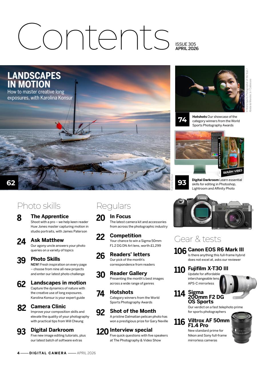 Digital Camera Magazine Preview Pages