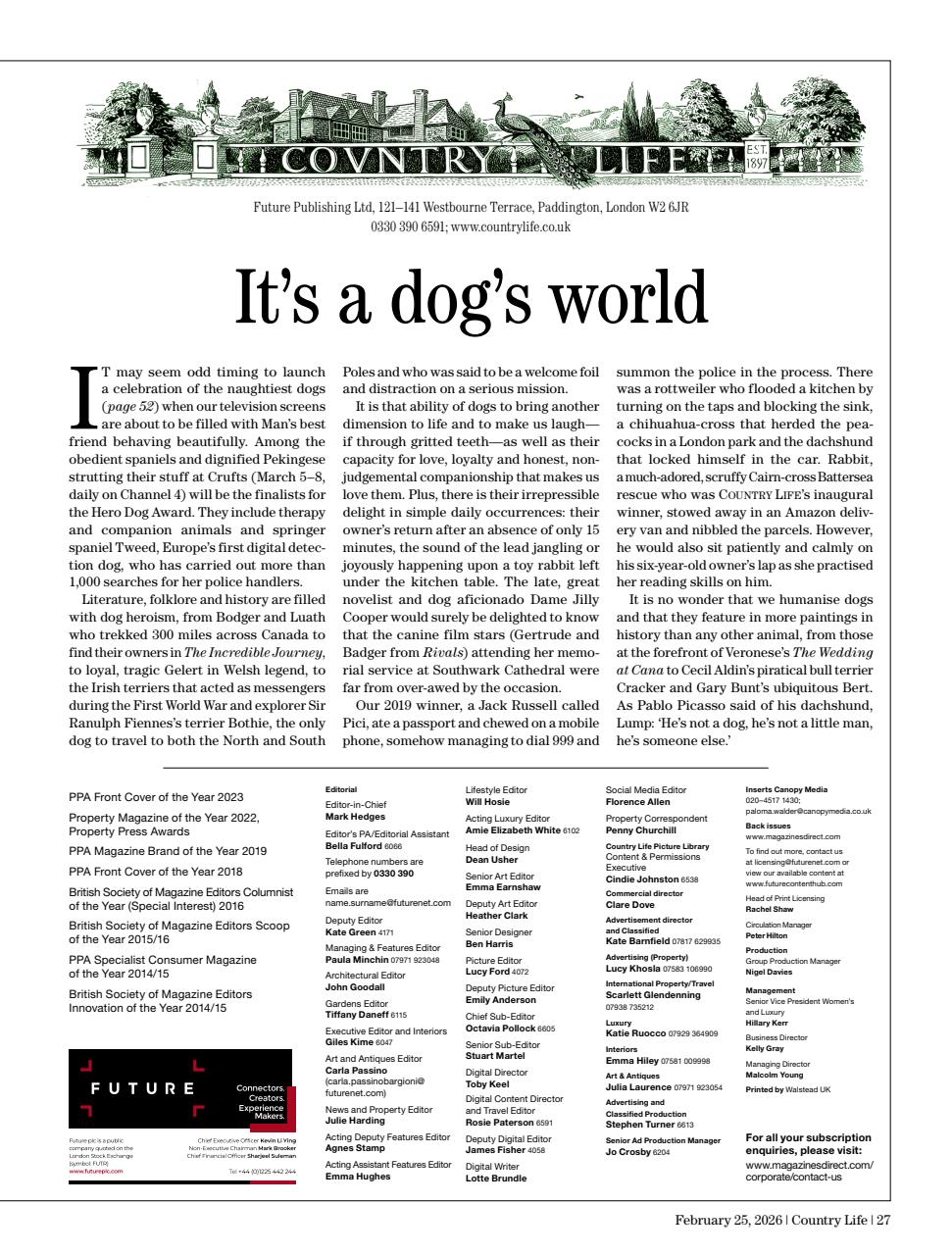 Country Life Preview Pages