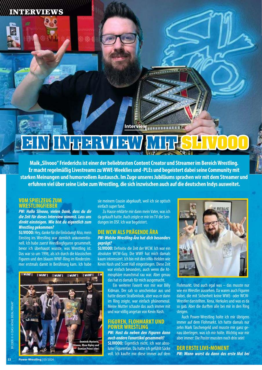 Power-Wrestling Preview Pages