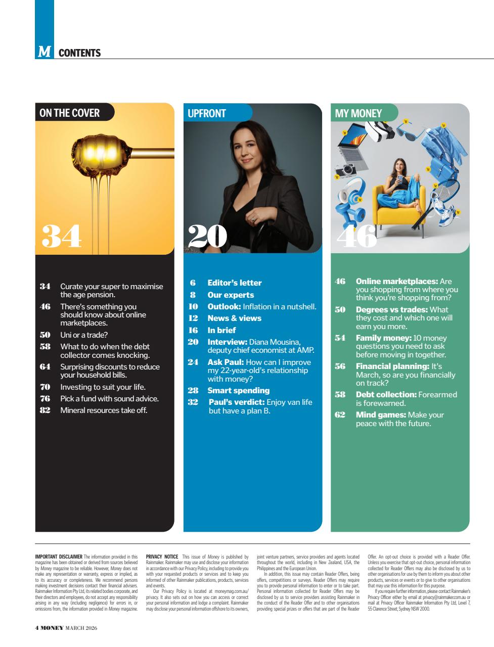 Money Magazine Preview Pages