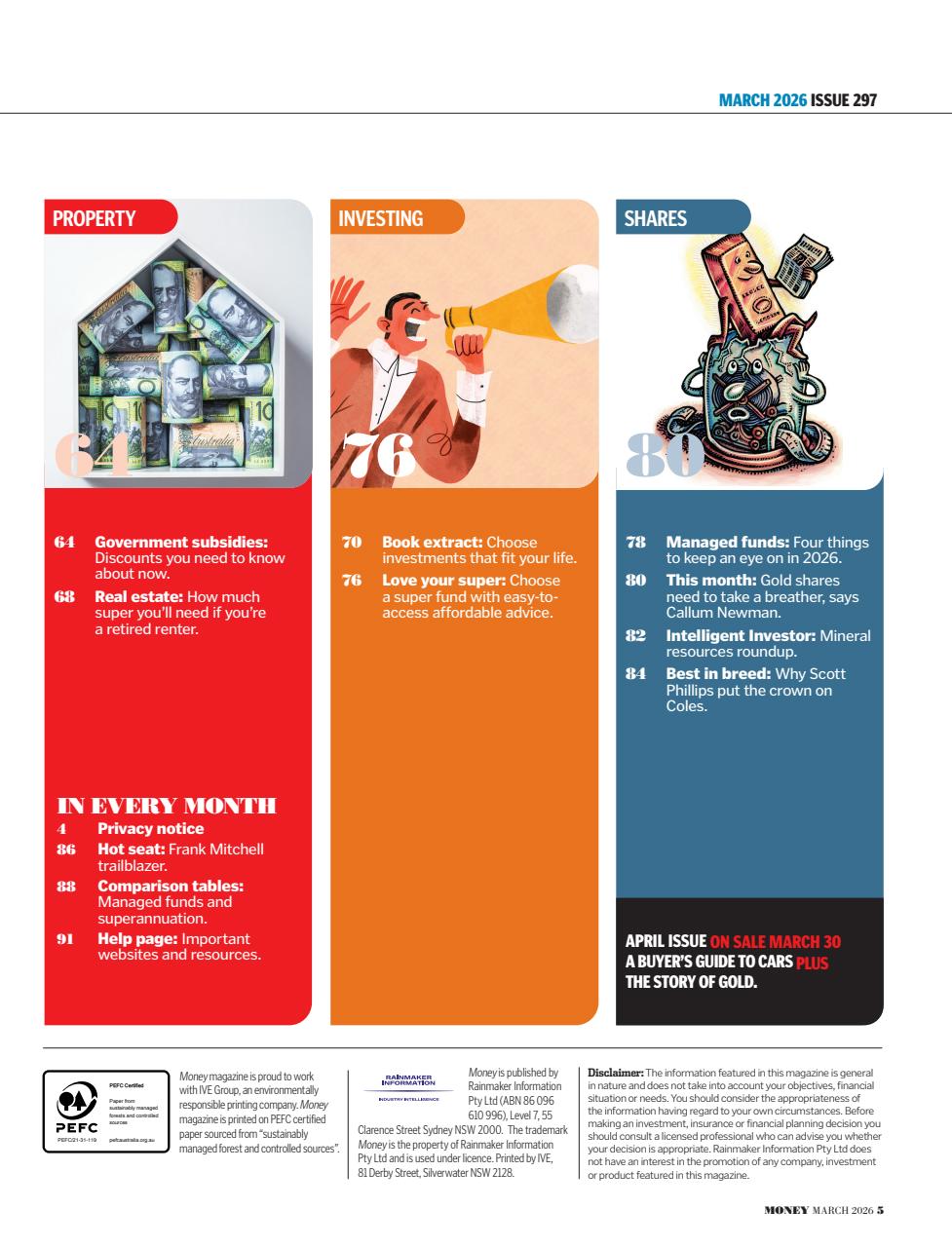 Money Magazine Preview Pages