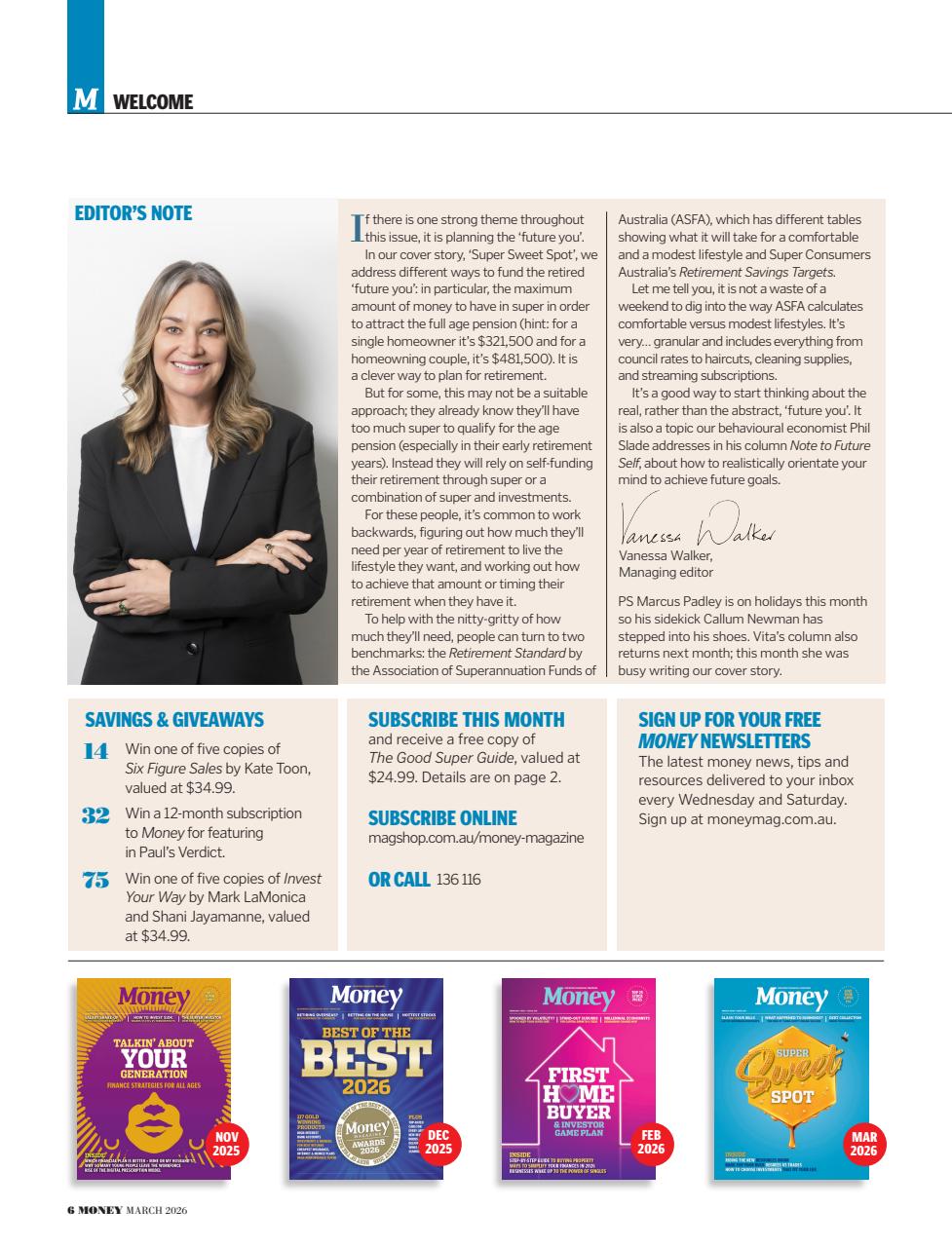 Money Magazine Preview Pages