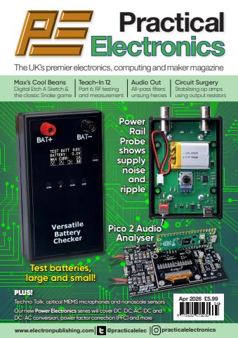 Practical Electronics issue April 2026