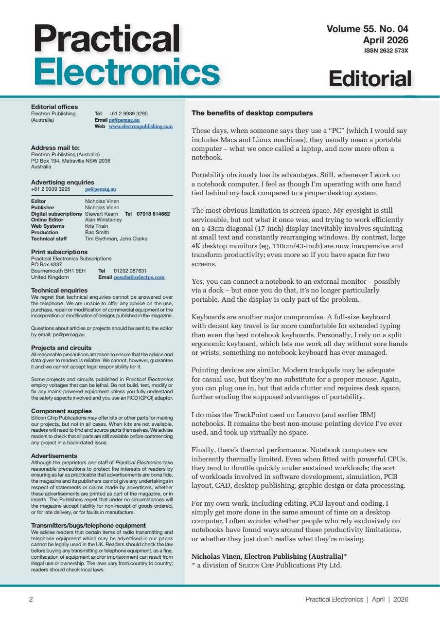 Practical Electronics Preview Pages