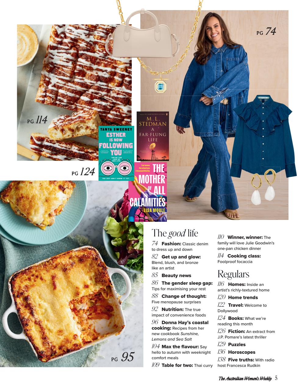 Australian Women's Weekly Preview Pages