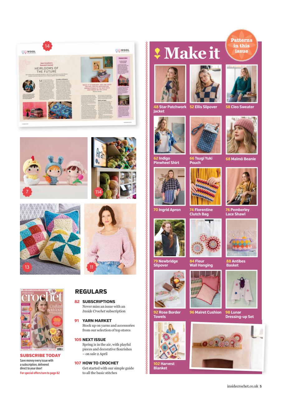 Inside Crochet Preview Pages