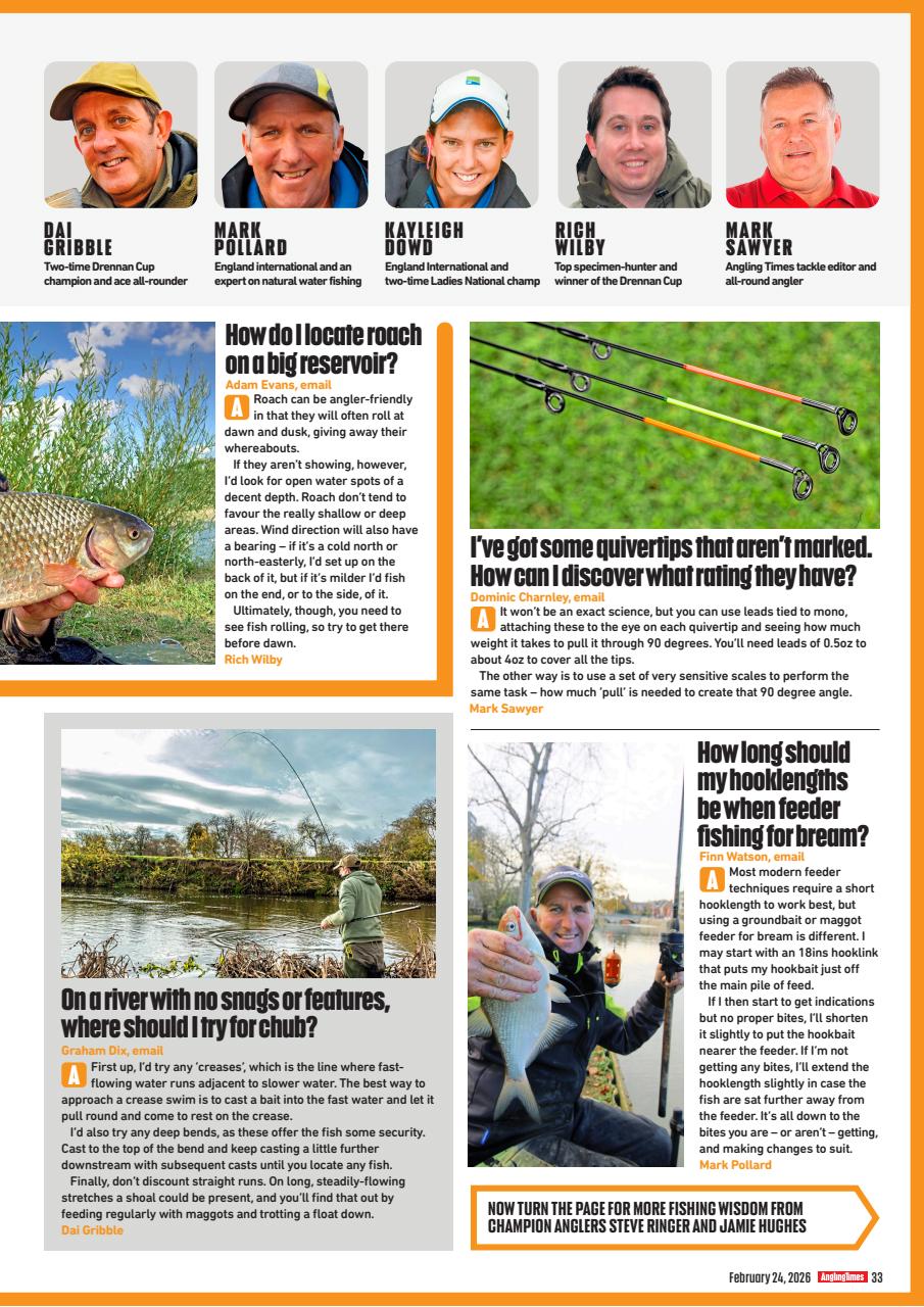 Angling Times Preview Pages