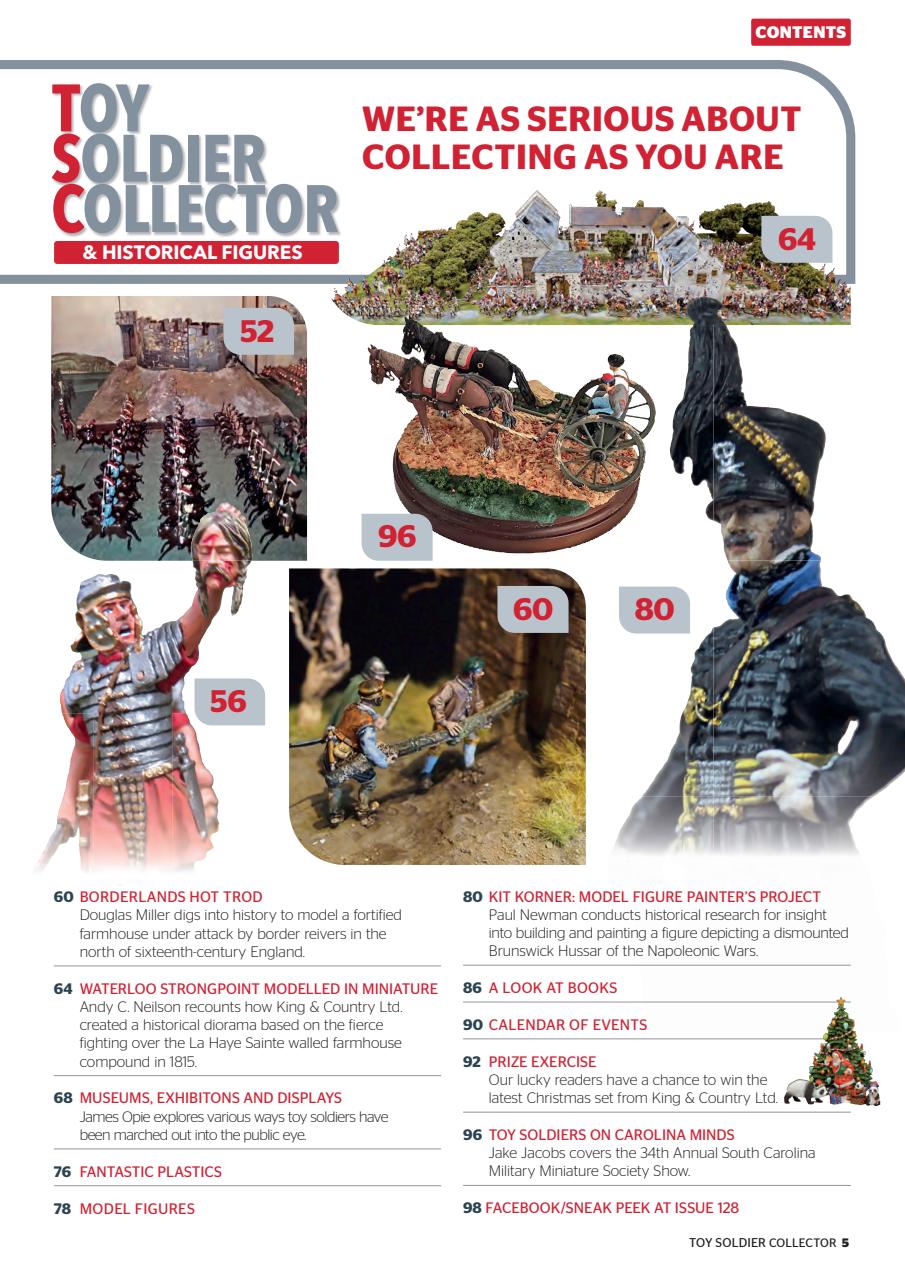 Toy Soldier Collector and Historical Figures Preview Pages