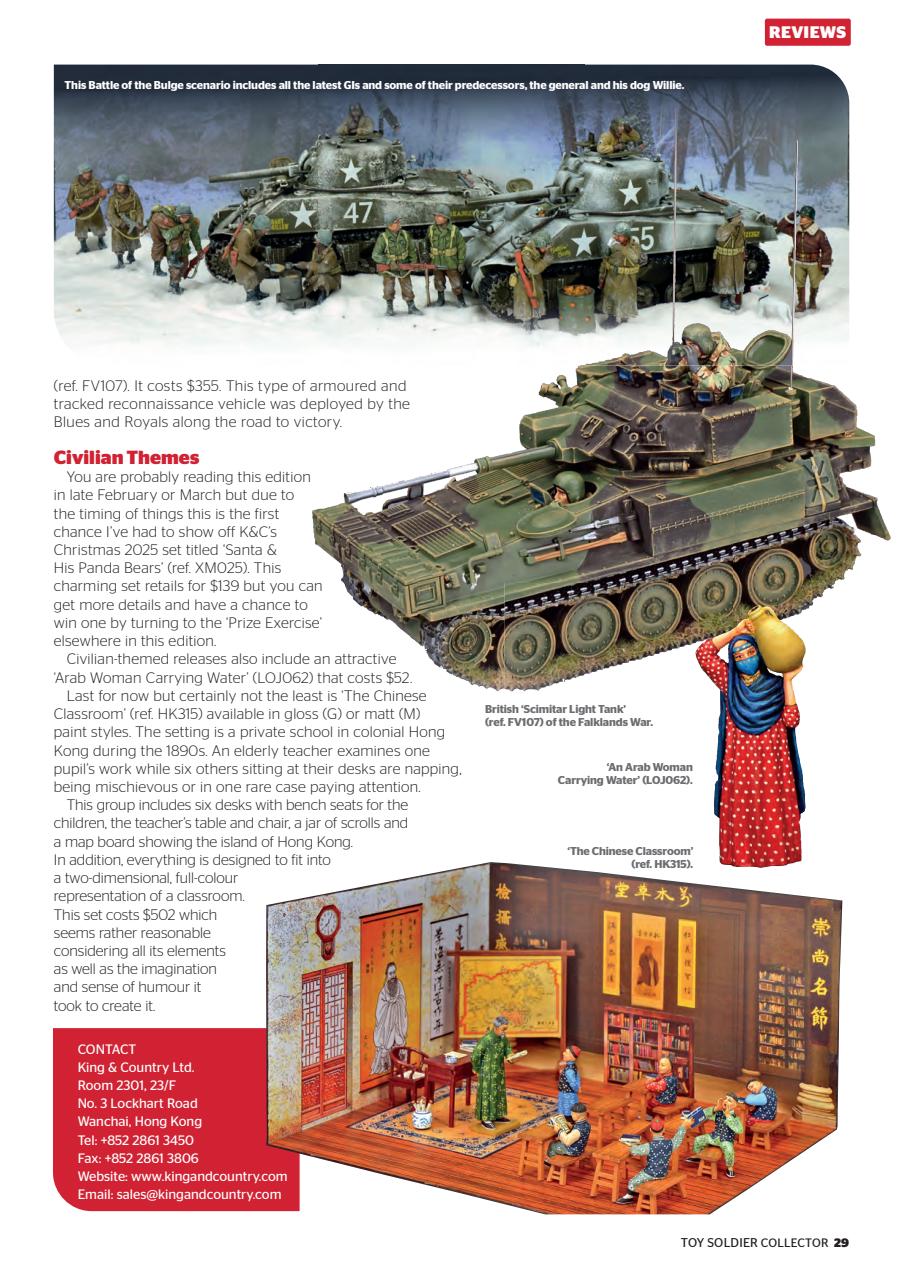 Toy Soldier Collector and Historical Figures Preview Pages