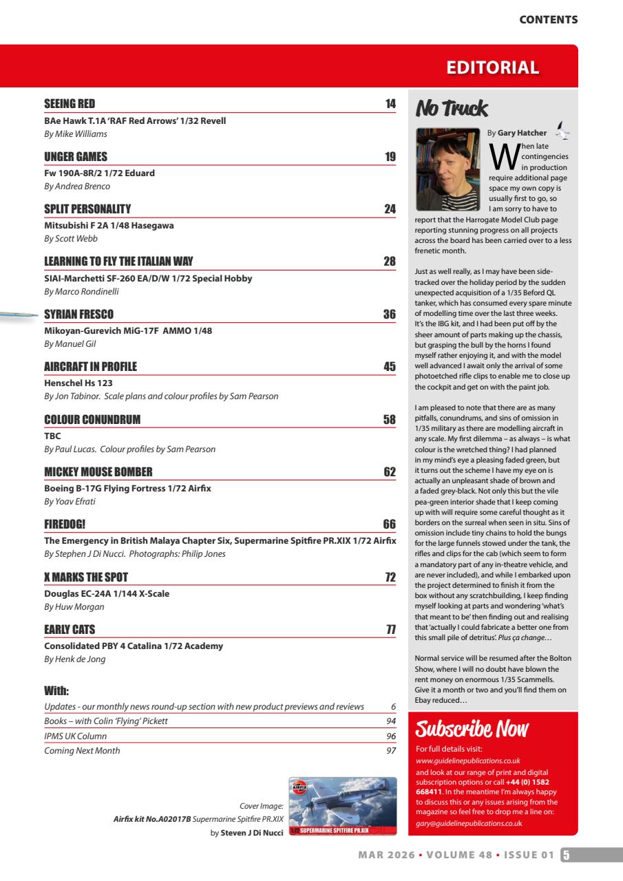 Scale Aircraft Modelling Preview Pages