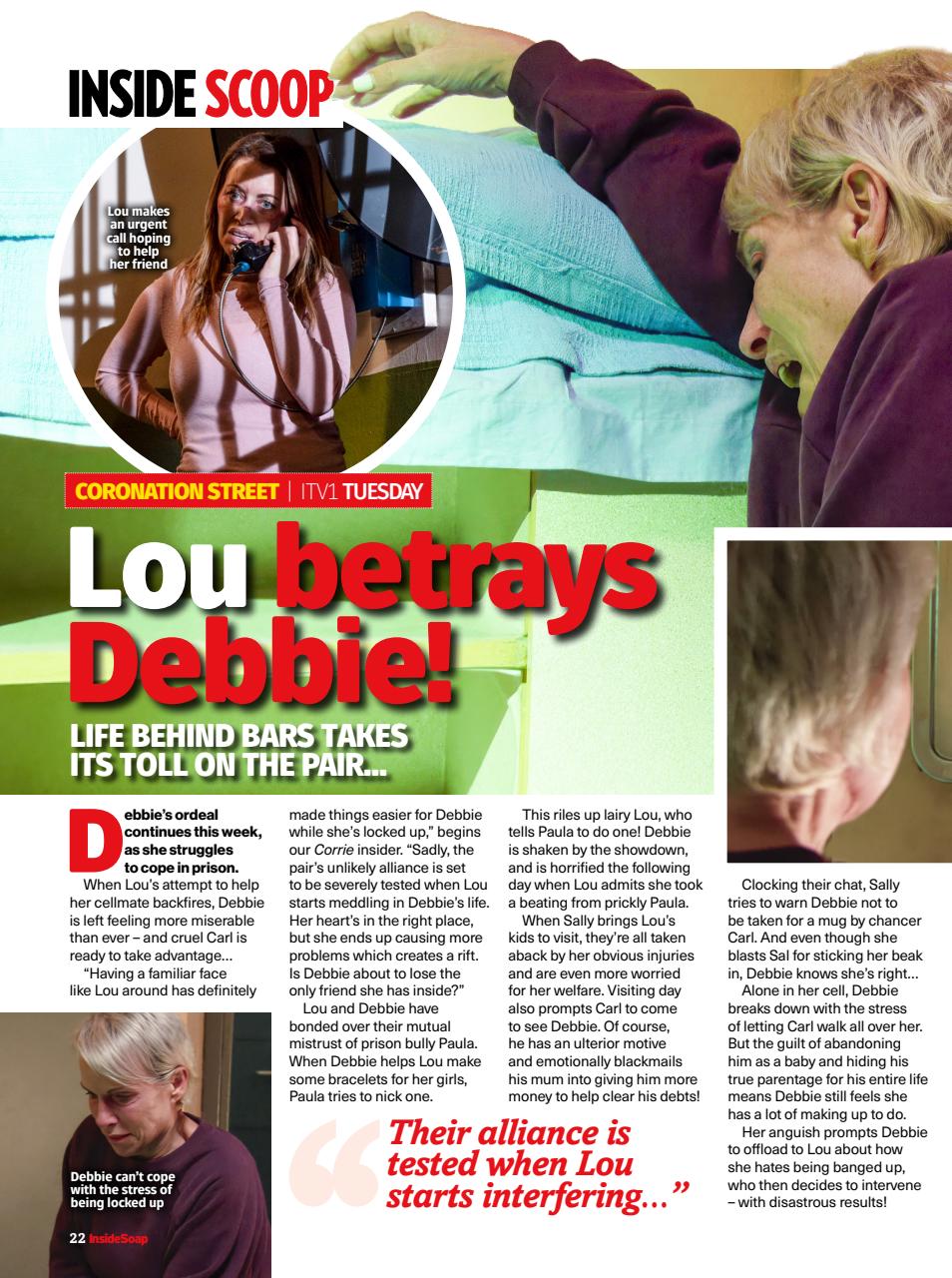 Inside Soap Preview Pages