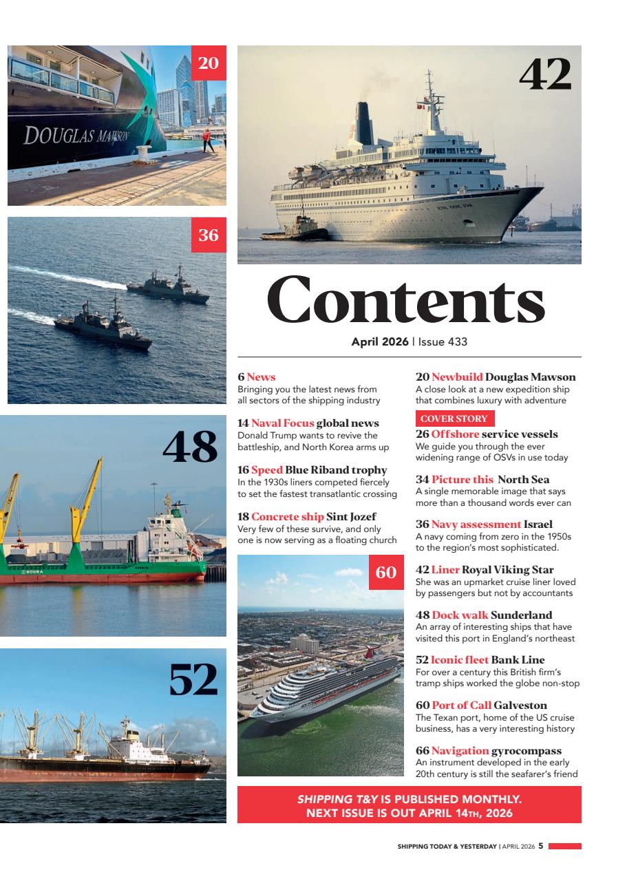 Shipping Today & Yesterday Preview Pages