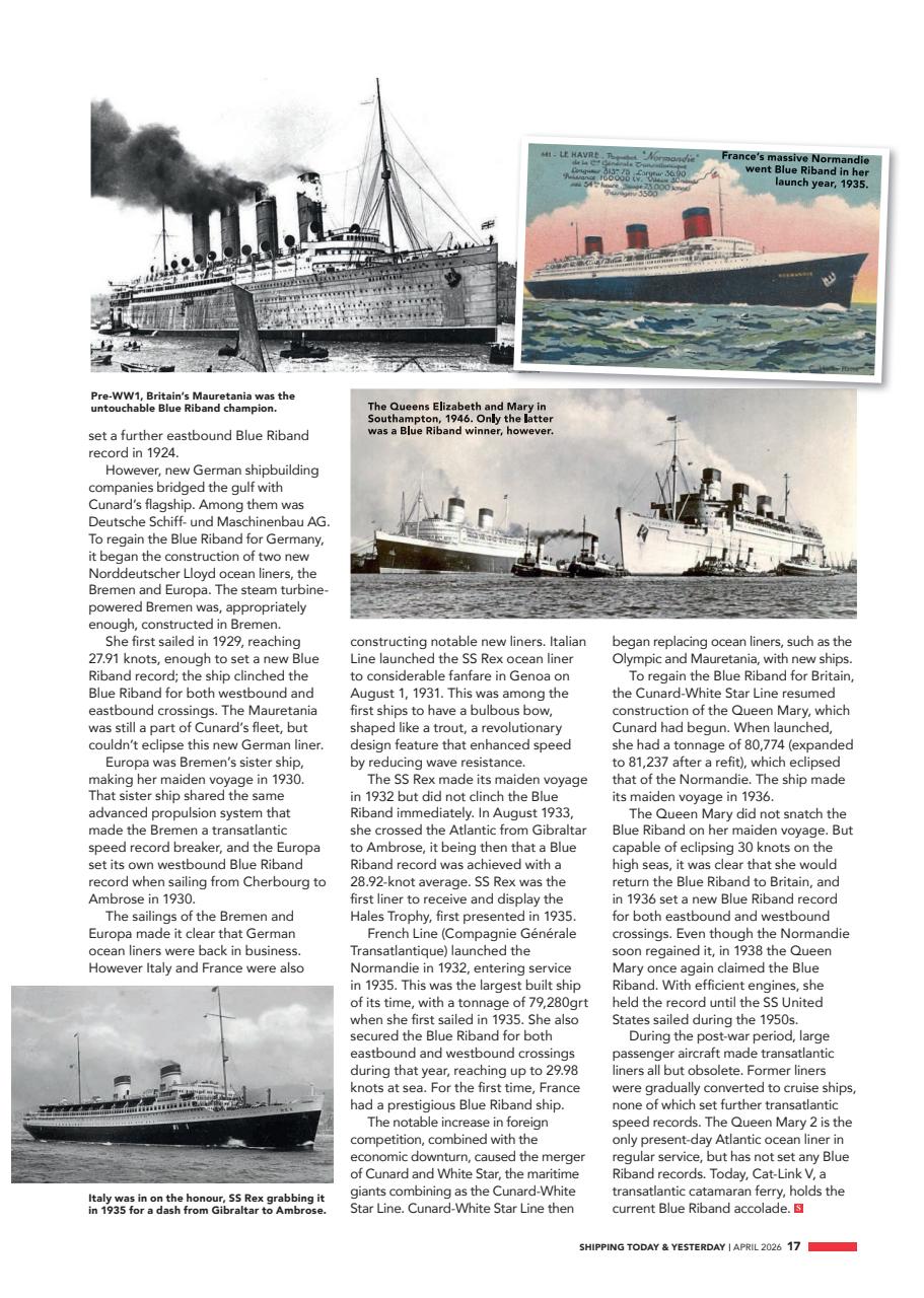 Shipping Today & Yesterday Preview Pages