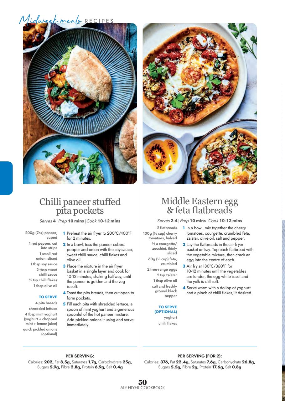 Healthy Eating Preview Pages