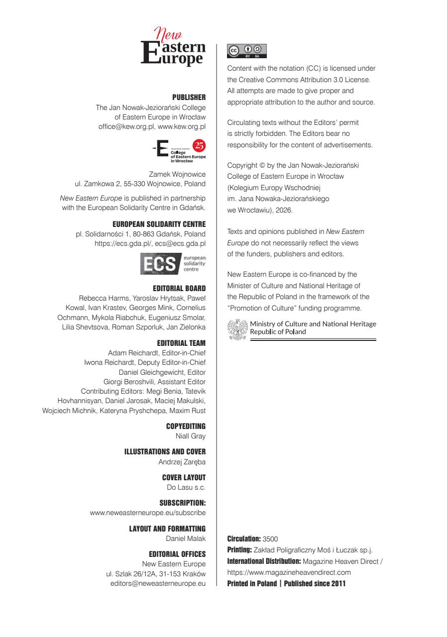 New Eastern Europe Preview Pages