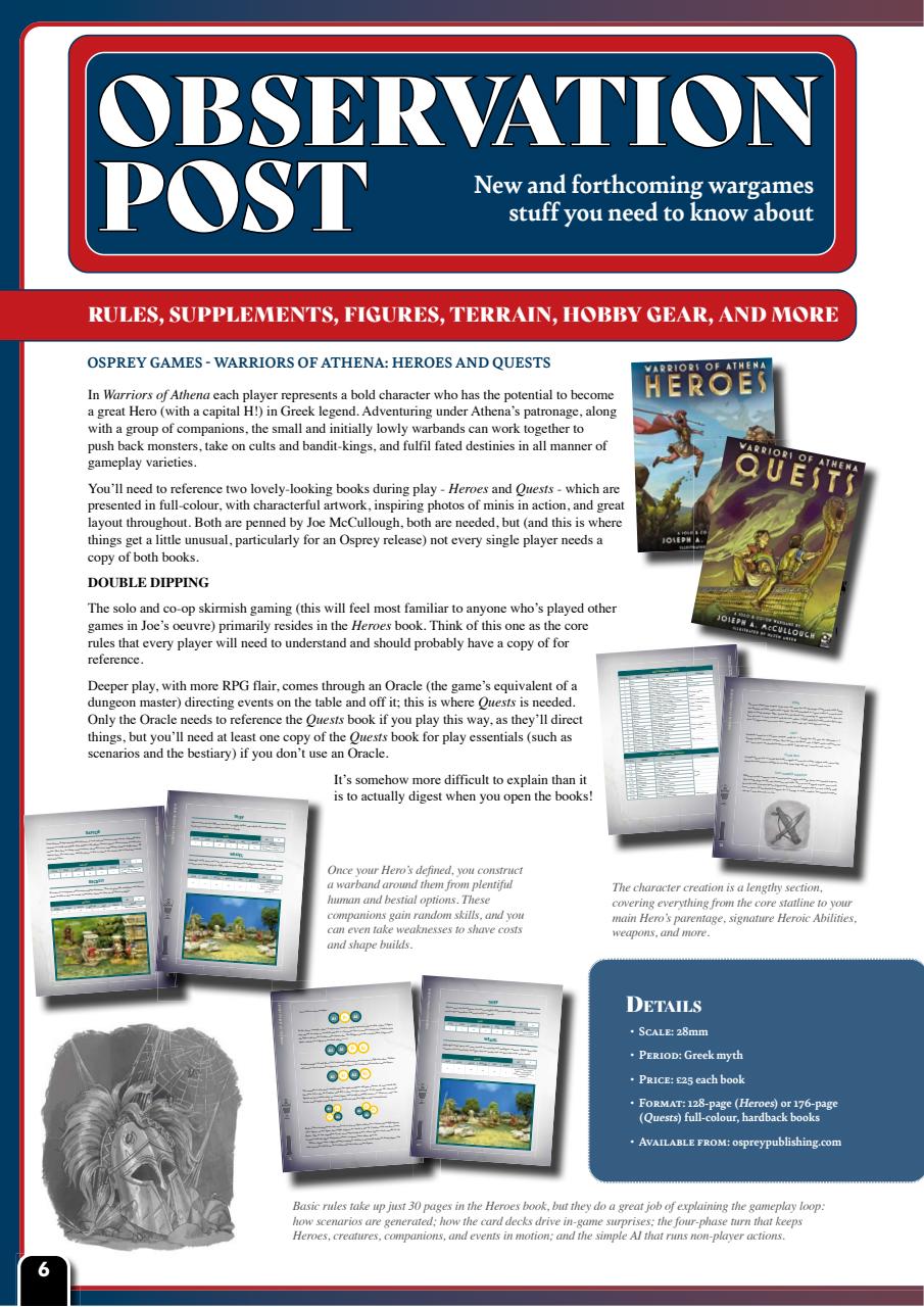 Wargames Illustrated Preview Pages