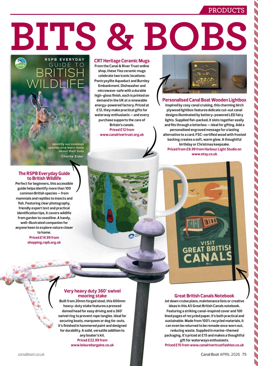 Canal Boat Preview Pages