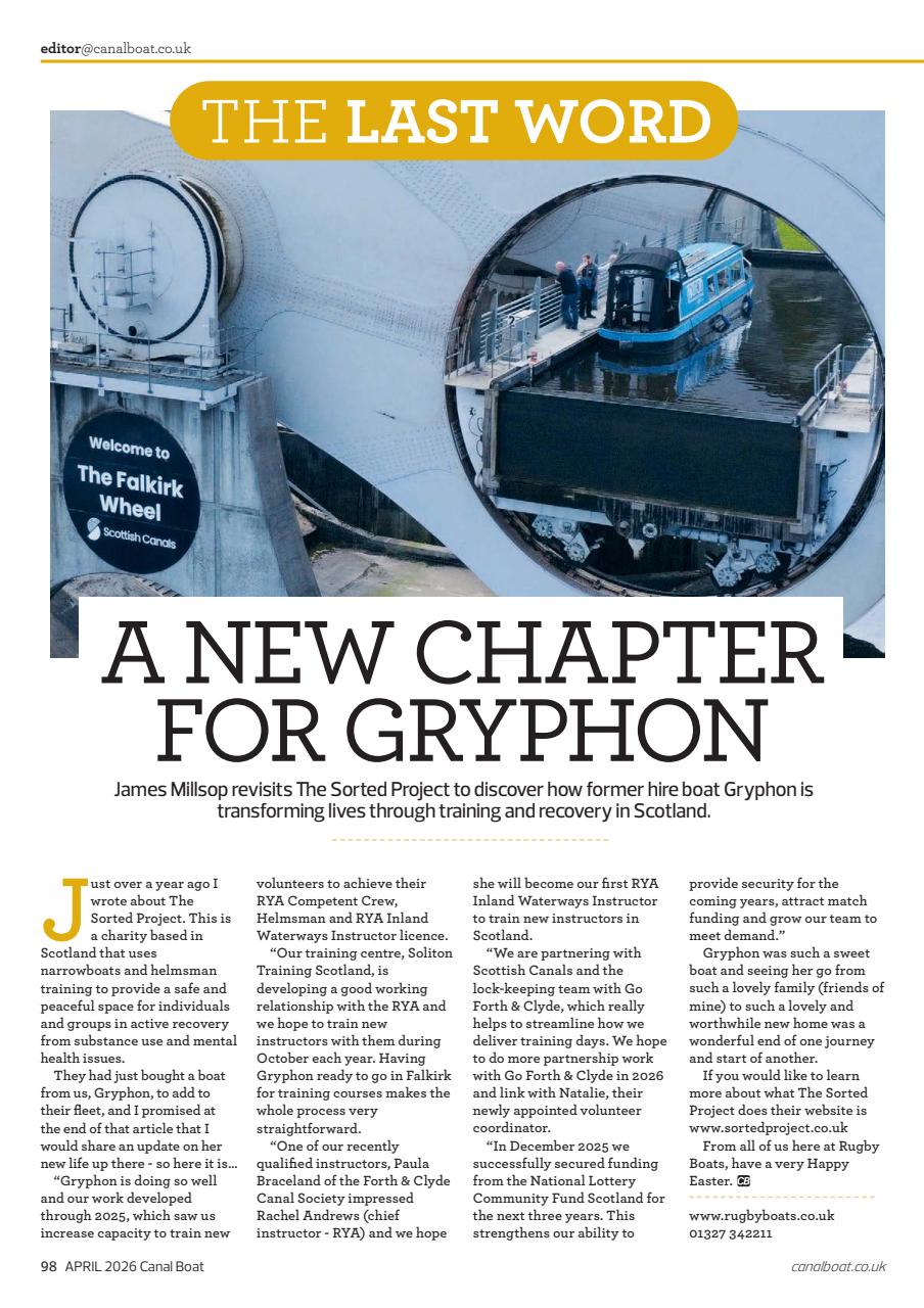 Canal Boat Preview Pages