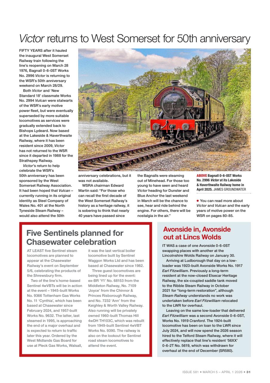 Steam Railway Preview Pages