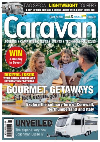 Caravan Magazine issue Gourmet Getaways - Caravan April 2026