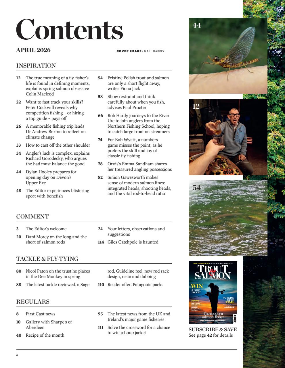 Trout & Salmon Preview Pages