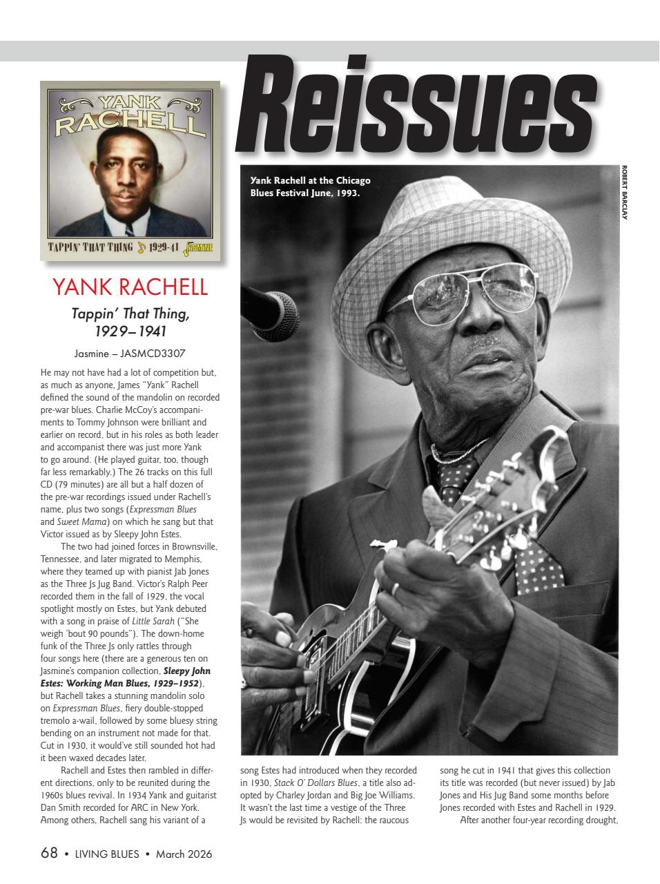 Living Blues Preview Pages