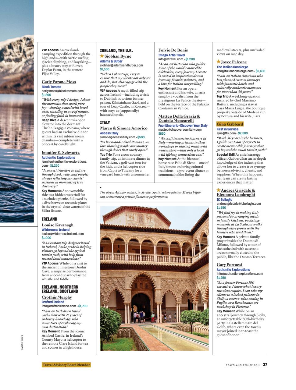 Travel + Leisure Preview Pages