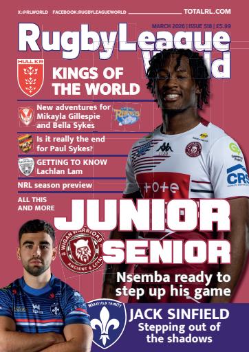 Rugby League World Magazine Subscriptions and 518 Issue