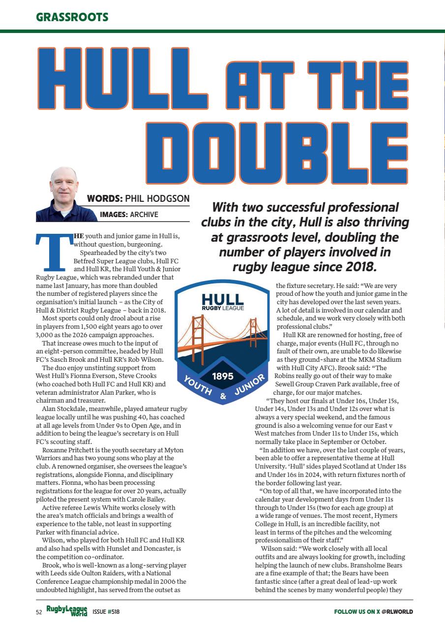 Rugby League World Preview Pages