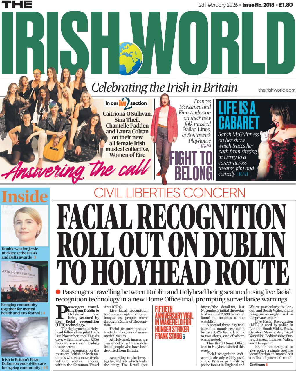 Irish World Preview Pages