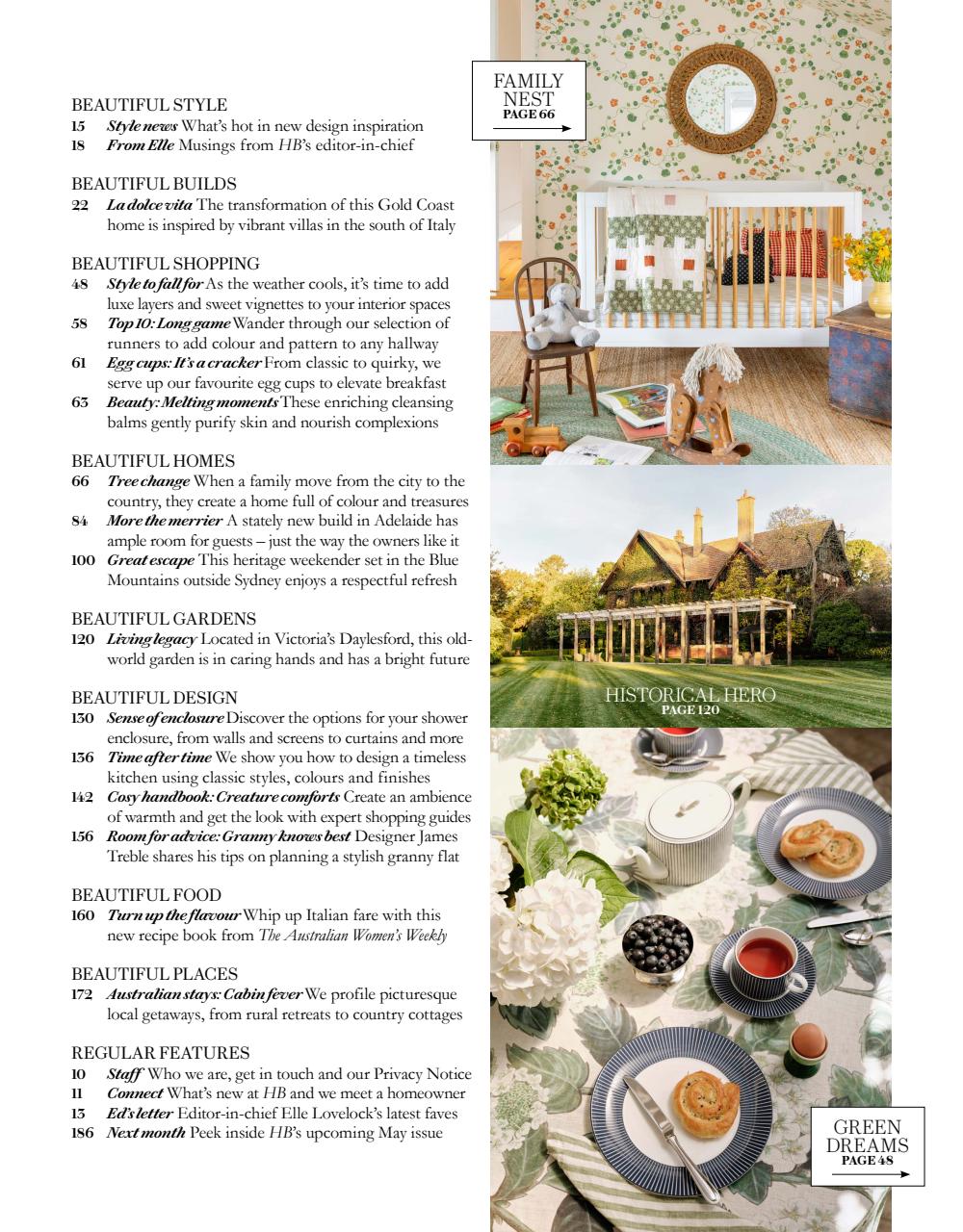 Home Beautiful Preview Pages