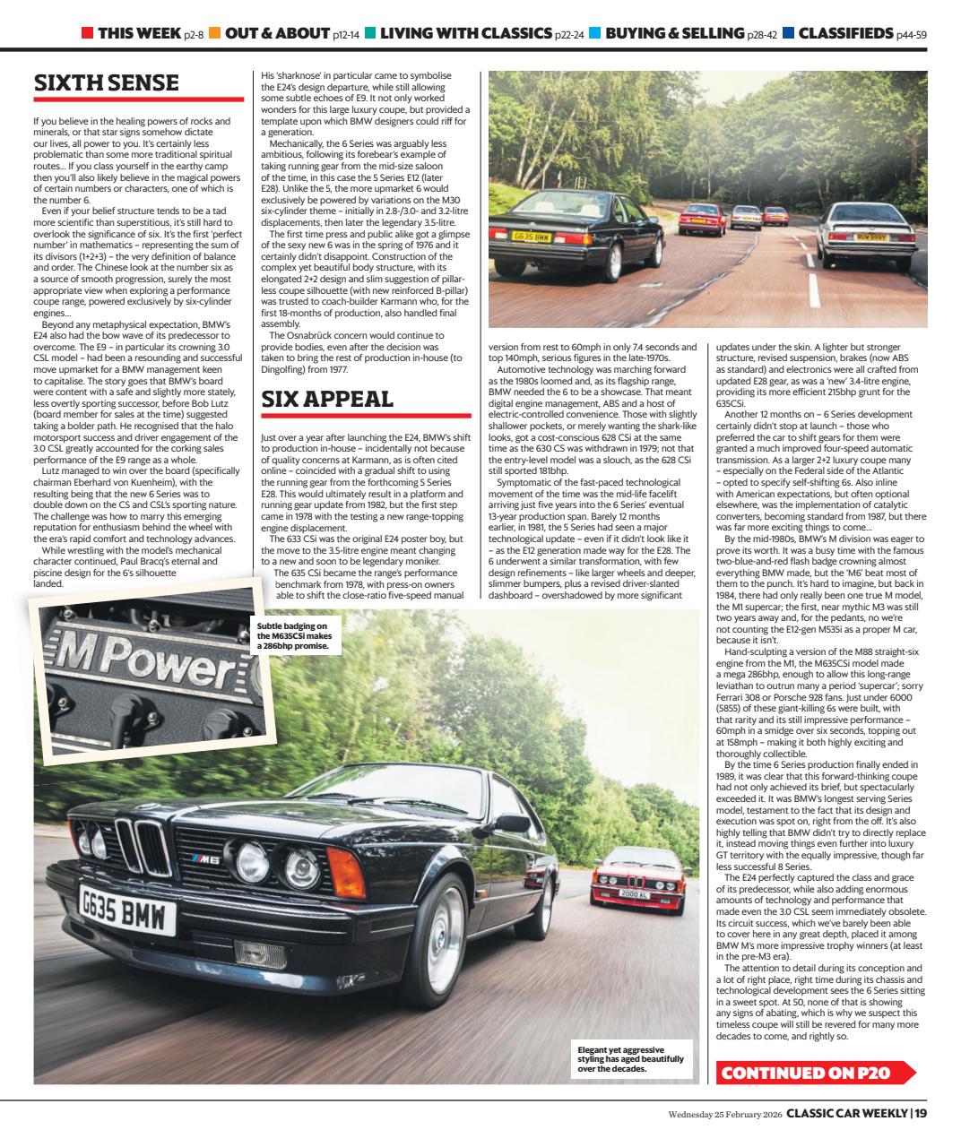 Classic Car Weekly Preview Pages