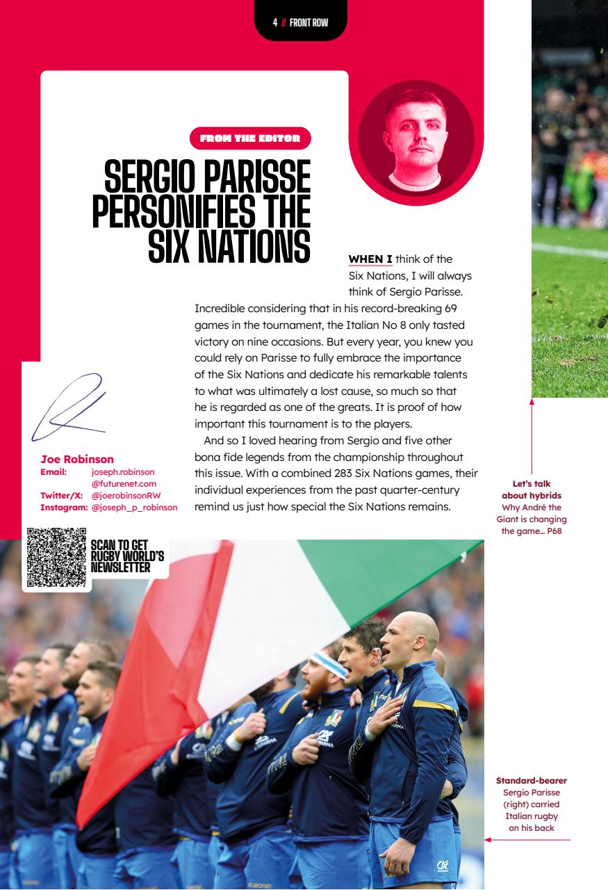 Rugby World Preview Pages
