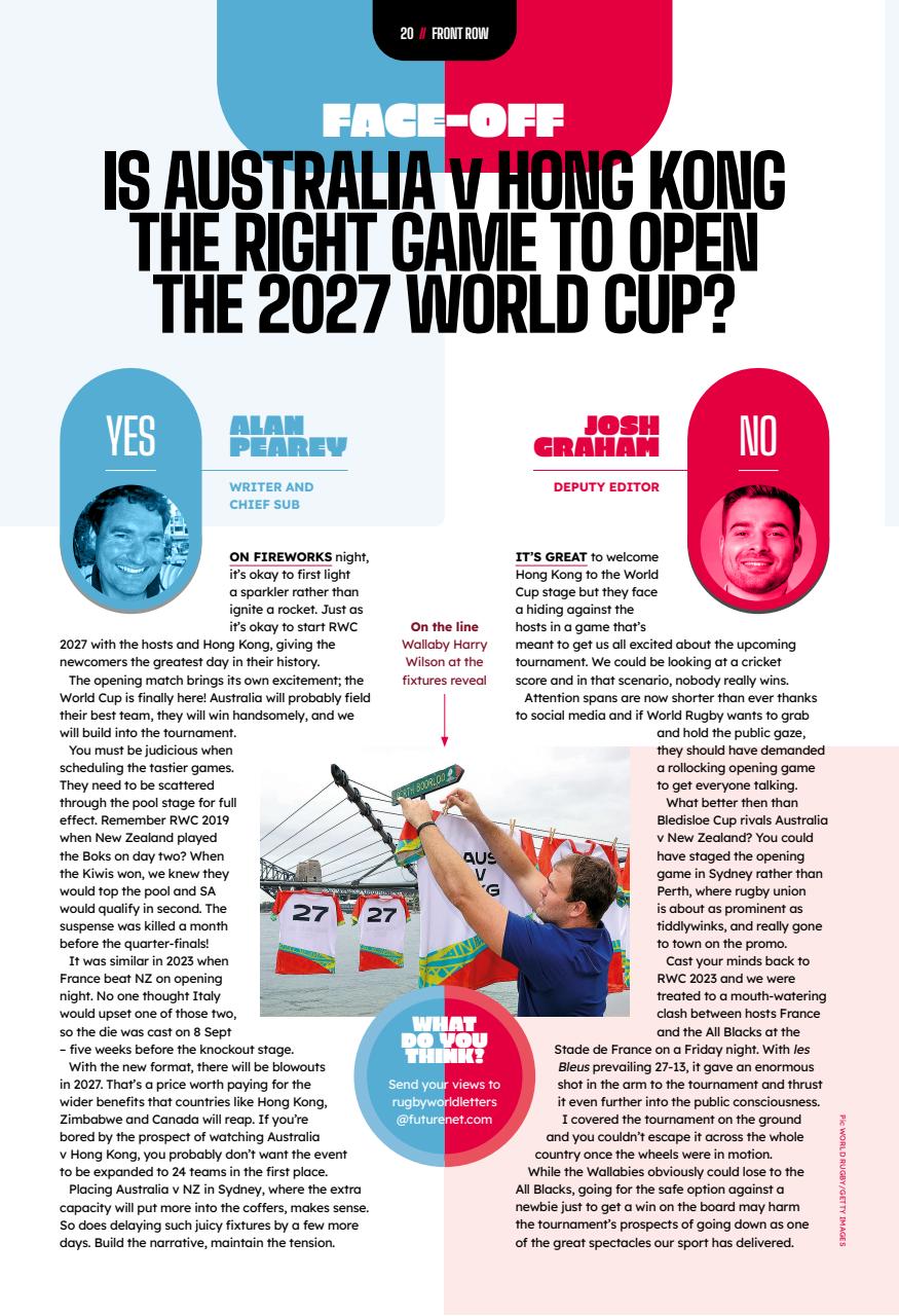 Rugby World Preview Pages