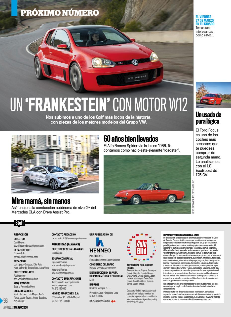 Auto Bild Preview Pages
