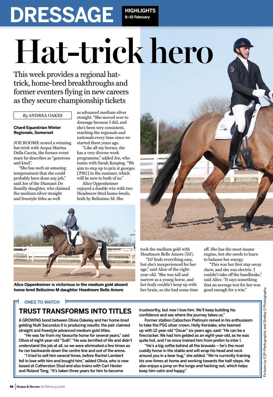 Horse & Hound Preview Pages