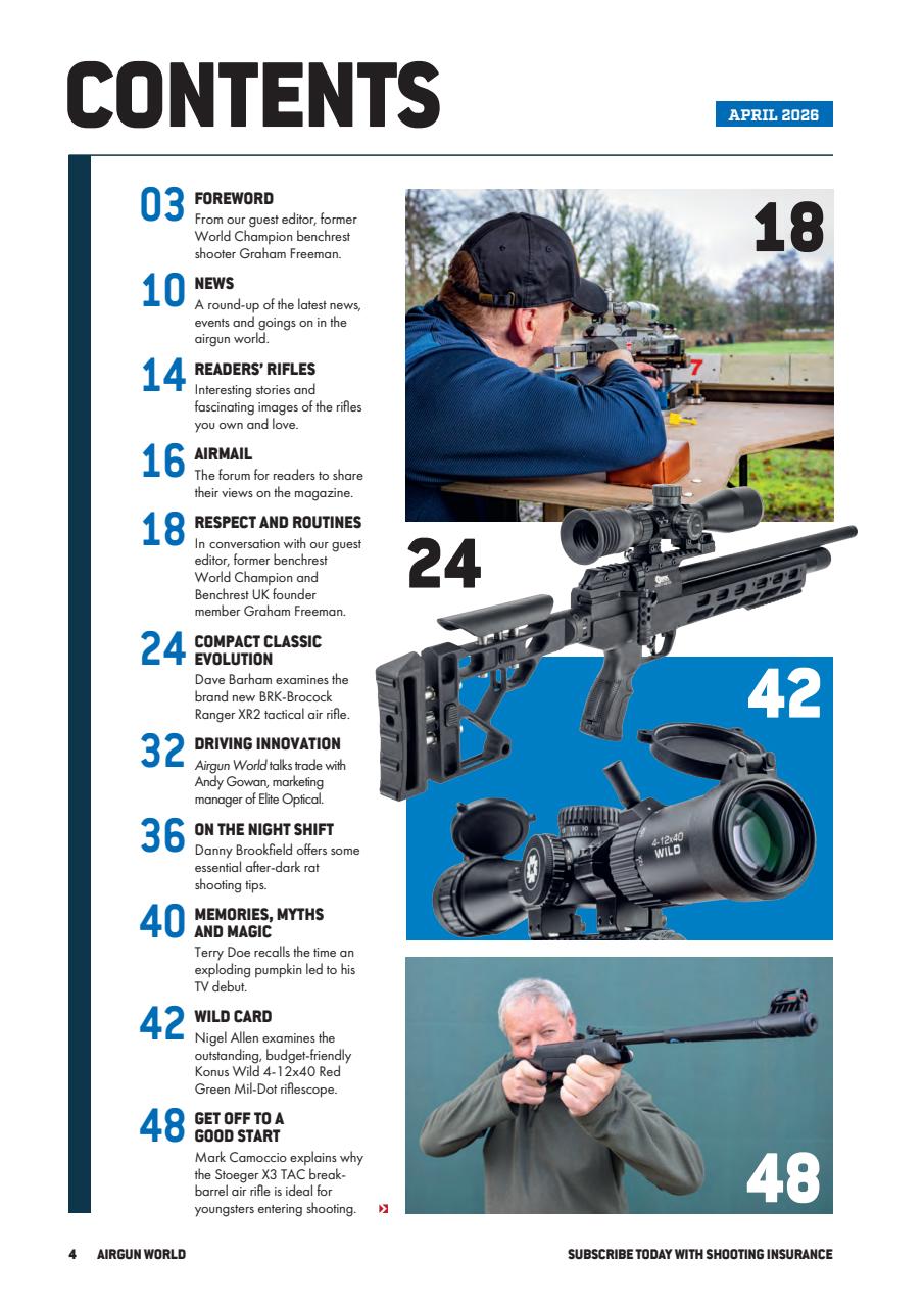Airgun World Preview Pages