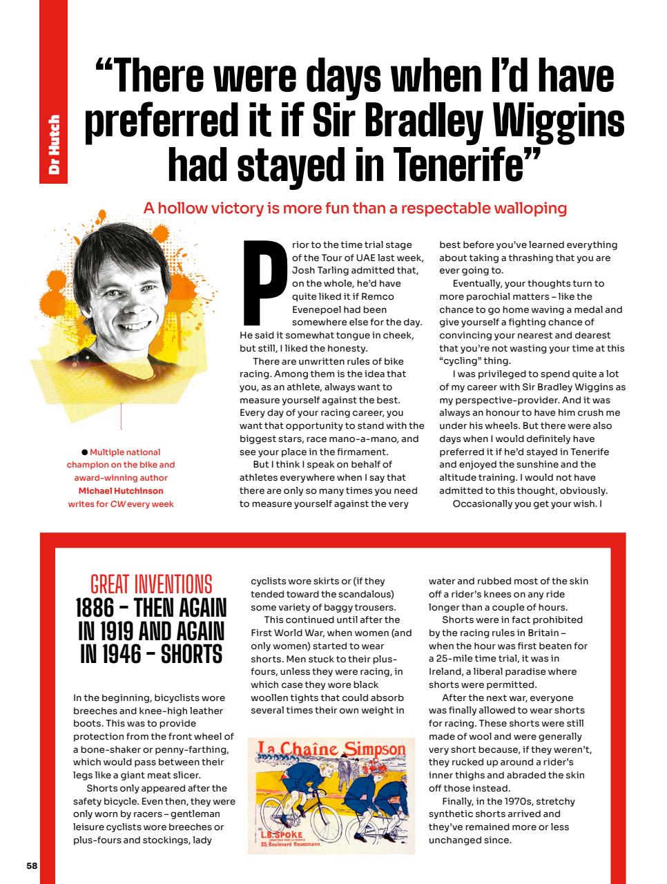 Cycling Weekly Preview Pages