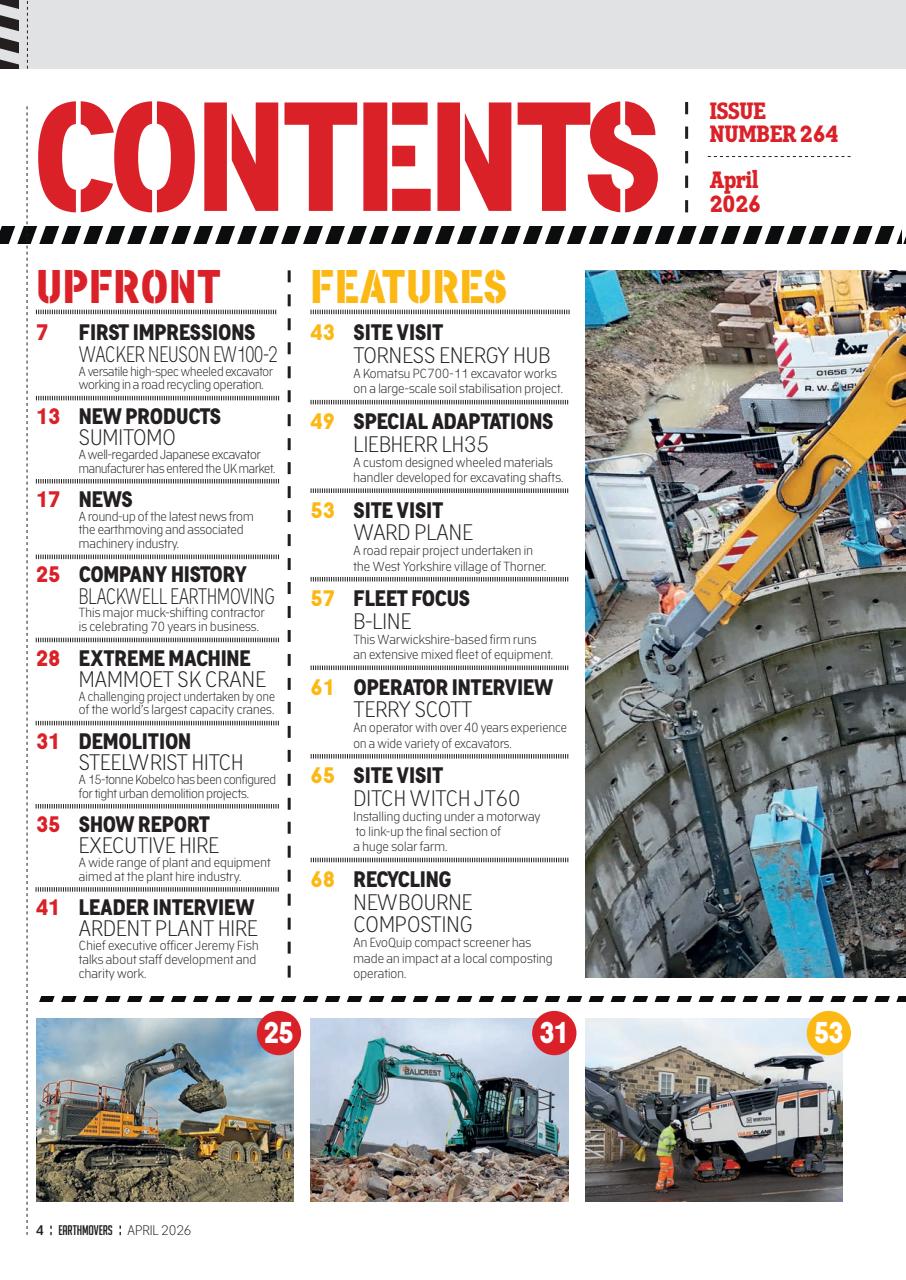 Earthmovers Preview Pages