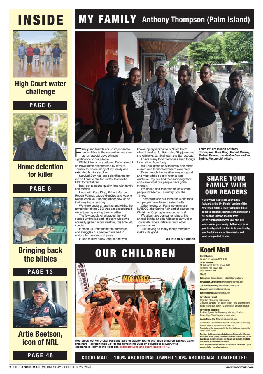 Koori Mail Preview Pages