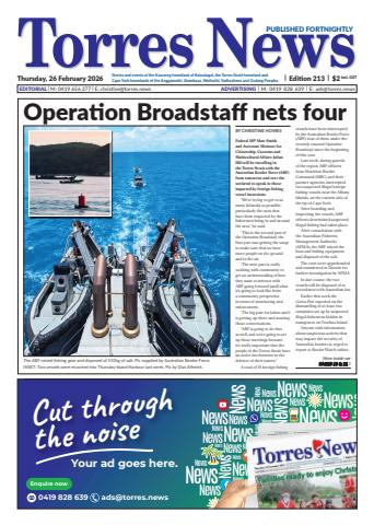 Torres News issue Edition 213