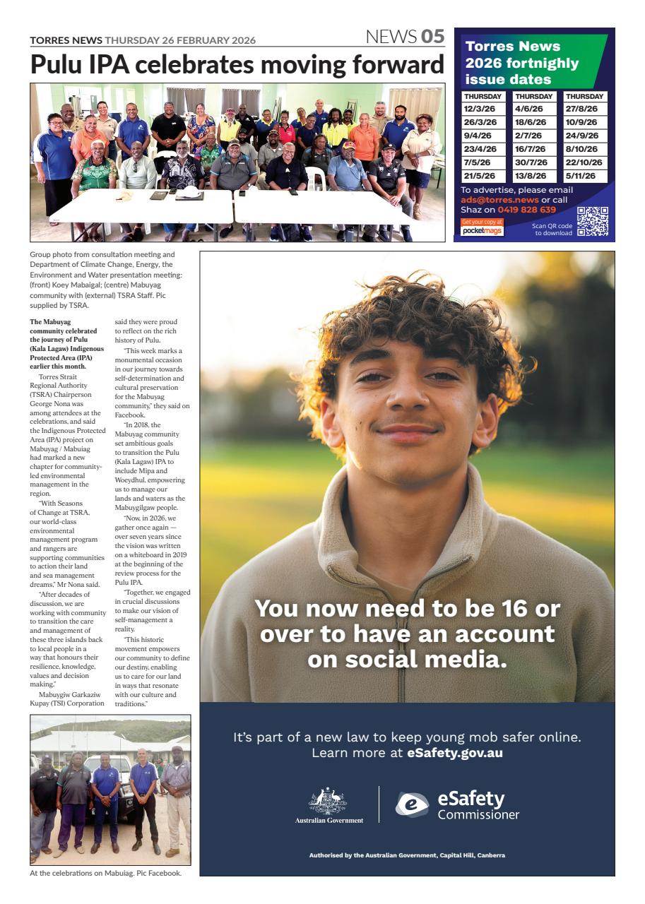 Torres News Preview Pages