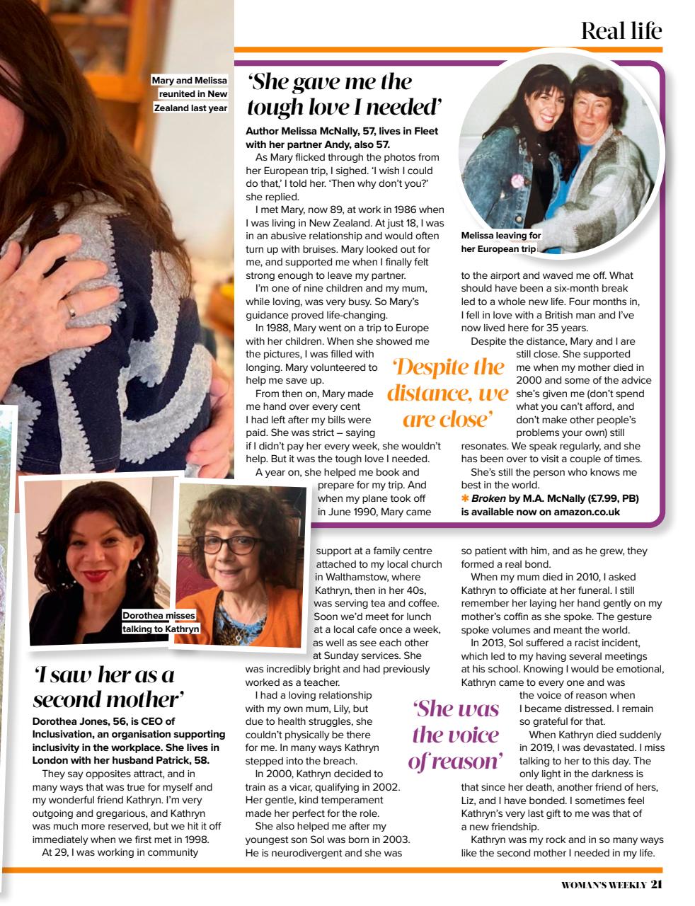 Woman's Weekly Preview Pages