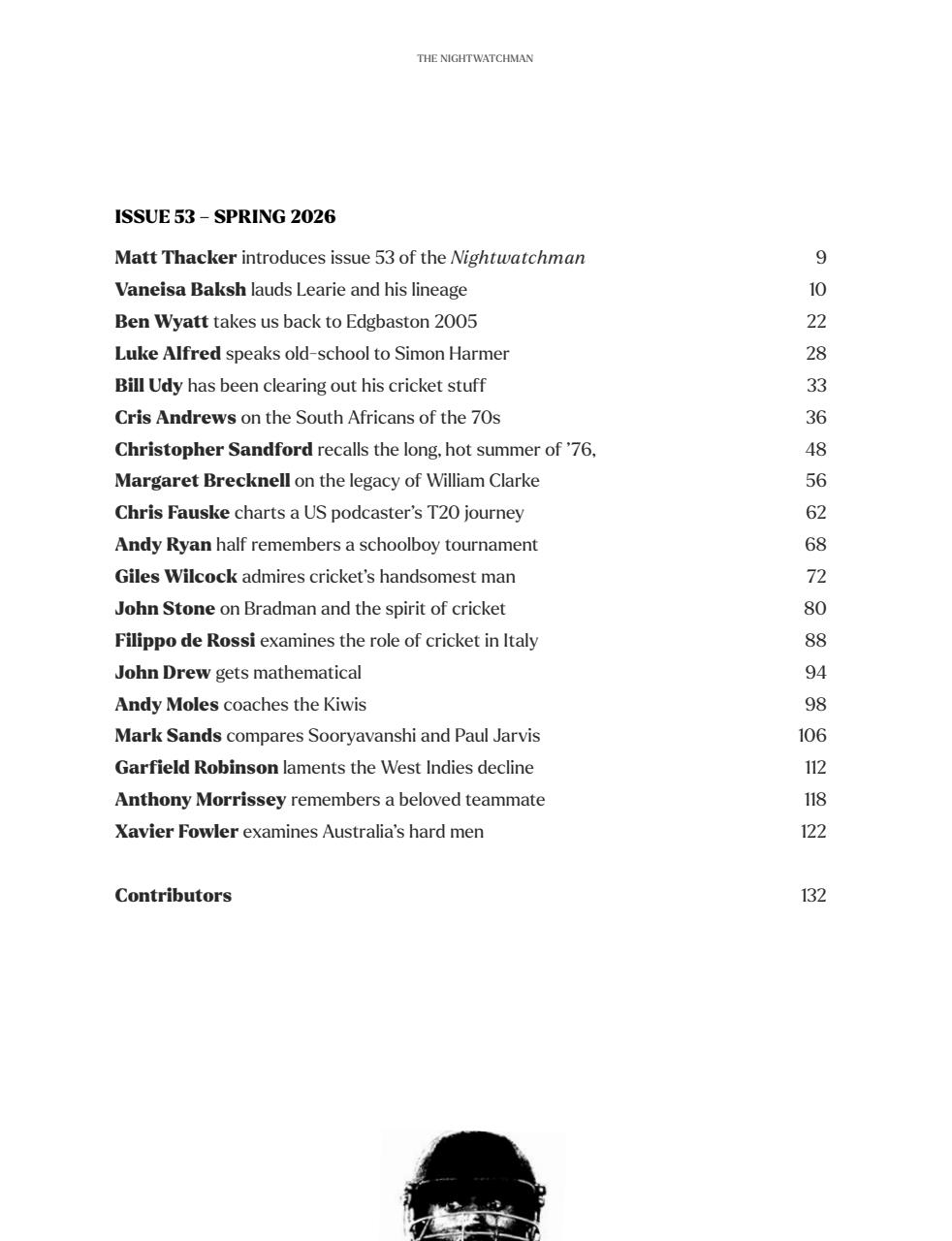 The Nightwatchman Preview Pages